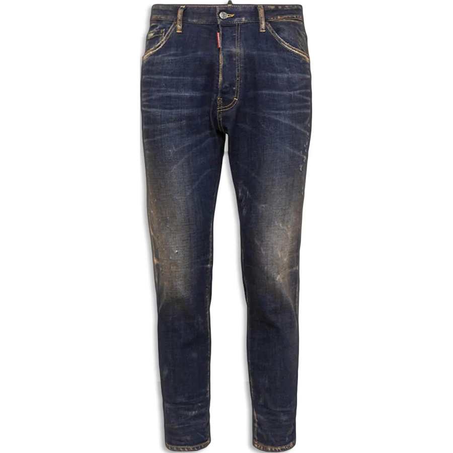 DSQUARED 2 DSQUARED 2 Logo Printed Skinny Jeans