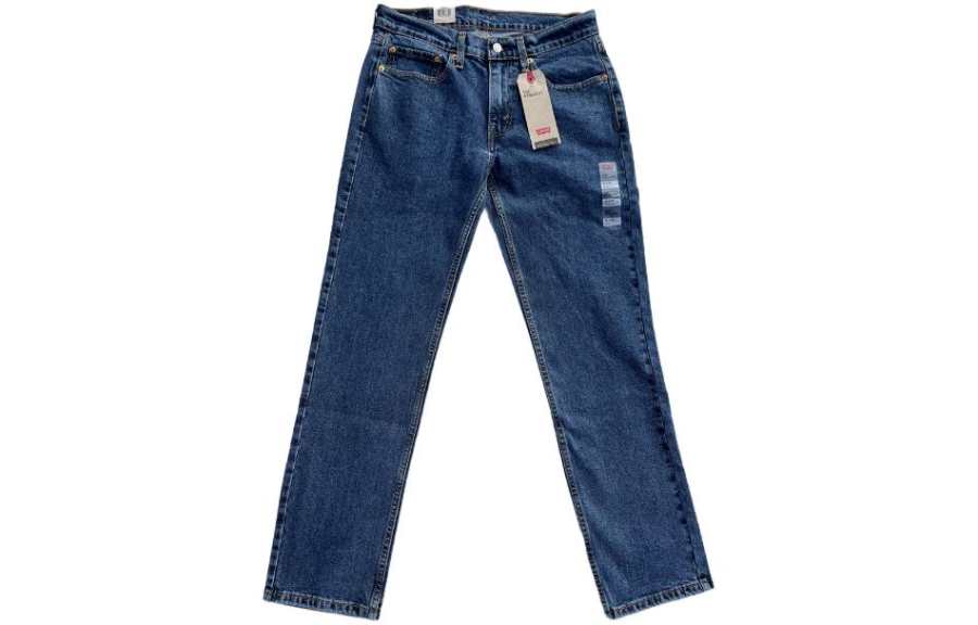 Levis Jeans Men's Royal Blue Moderate Straight Fit Pants
