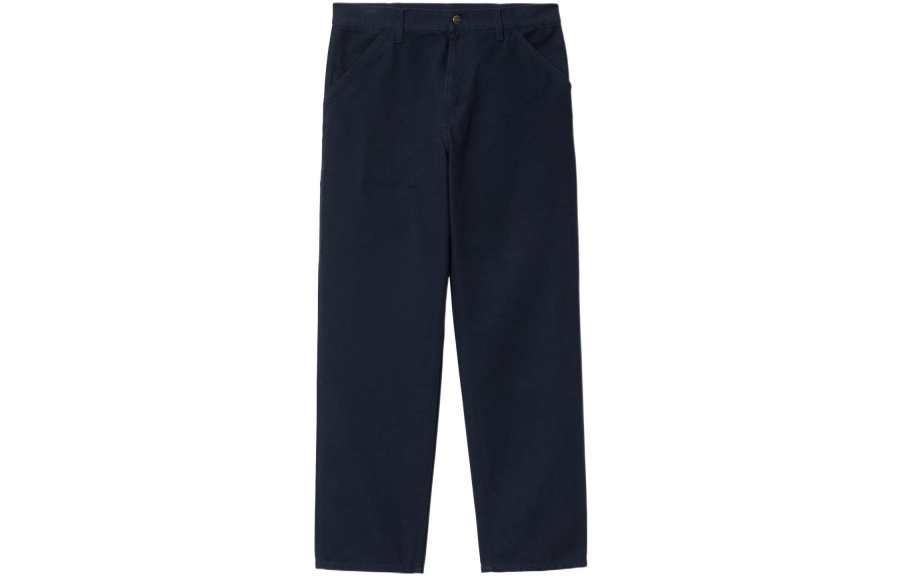 Carhartt WIP Jeans Men's Dark Blue Moderate Straight Fit Pants