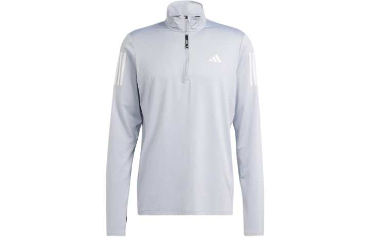 Adidas Adidas Own The Run Half Zip Jacket Jackets & Coats Men's Gray