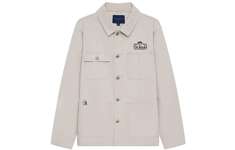 Teenie Weenie Men Jackets & Coats Unisex Light Khaki