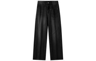 BEETLE TOWN Jeans Unisex Moderate Wide Leg Pants