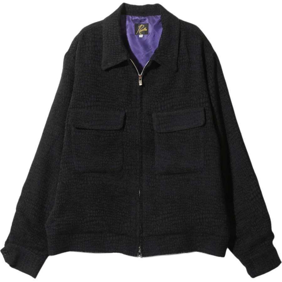 Needles Needles Long Sleeved Zipped Jacket