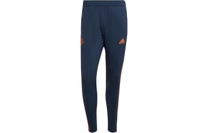 Adidas Adidas Manchester United Knitted Sweatpants Men's Navy Blue Moderate Cuffed Pants