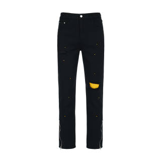 YearnObtainRainbow Jeans Unisex Black