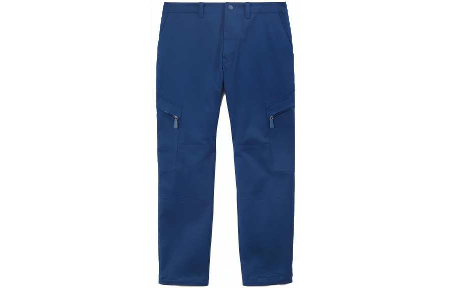 Burberry SS23 Workwear Casual Pants Men's Marine Blue