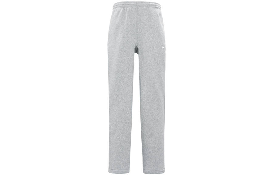Nike Nike AS Nike Club OH Pant Swoosh NF Breathable Casual Training Fleece Lined Knitted Sweatpants Men's Gray