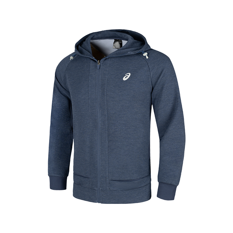 ASICS ASICS Jackets Men's Dark Blue Hooded Moderate Other