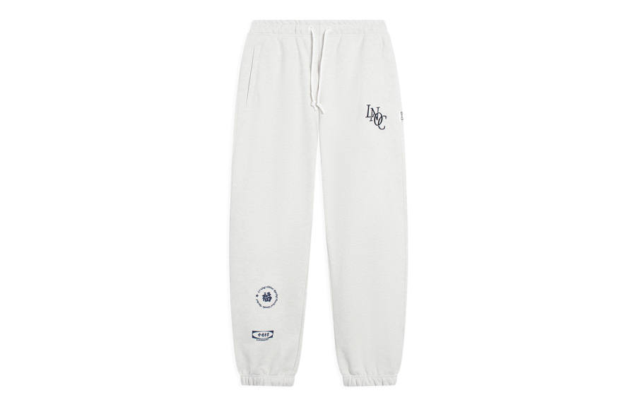 Li-Ning Li Ning Knitted Sweatpants Unisex Heather Gray Tile Gray Moderate Cuffed Pants