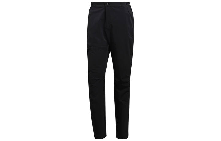 Adidas Adidas Knitted Sweatpants Men's Black Moderate Straight Fit Pants