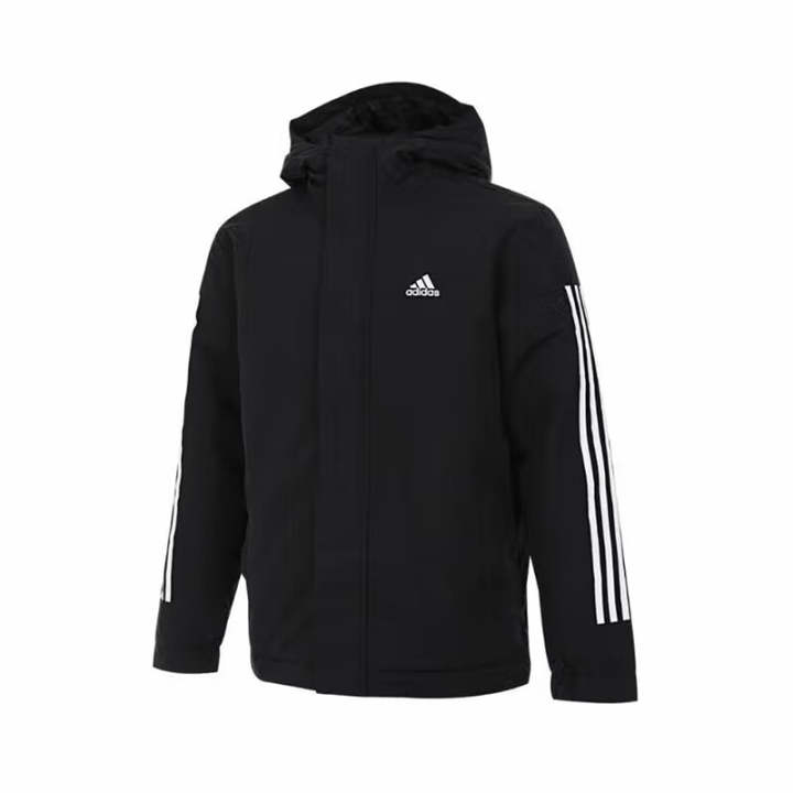 Adidas Adidas 3 Stripes Puffer Jacket Men's Black