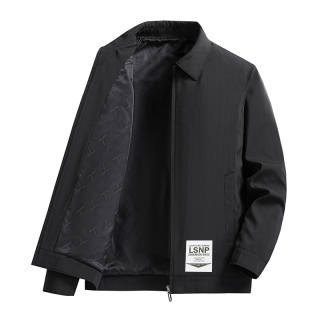 LISENPOK Jackets Men's Lapel Thin Other