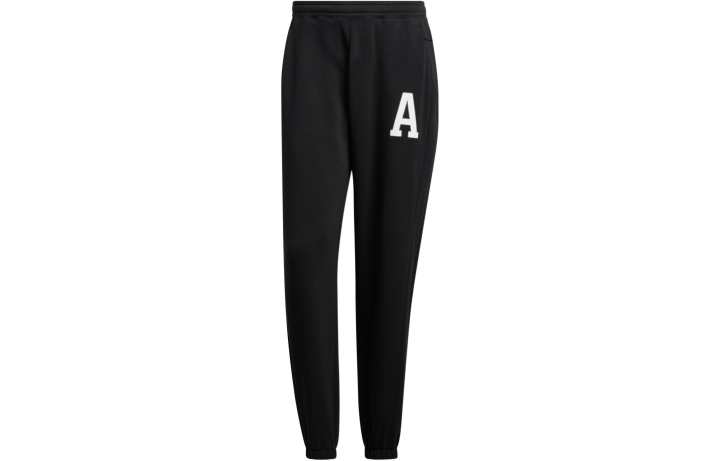 Adidas Adidas Knitted Sweatpants Men's Black Moderate Cuffed Pants