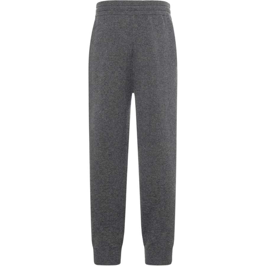 Burberry Knitted Sweatpants Men's Dark Charcoal Gray