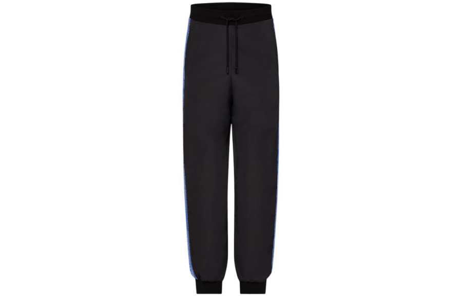 LOUIS VUITTON LOUIS VUITTON Knitted Sweatpants Men's Black