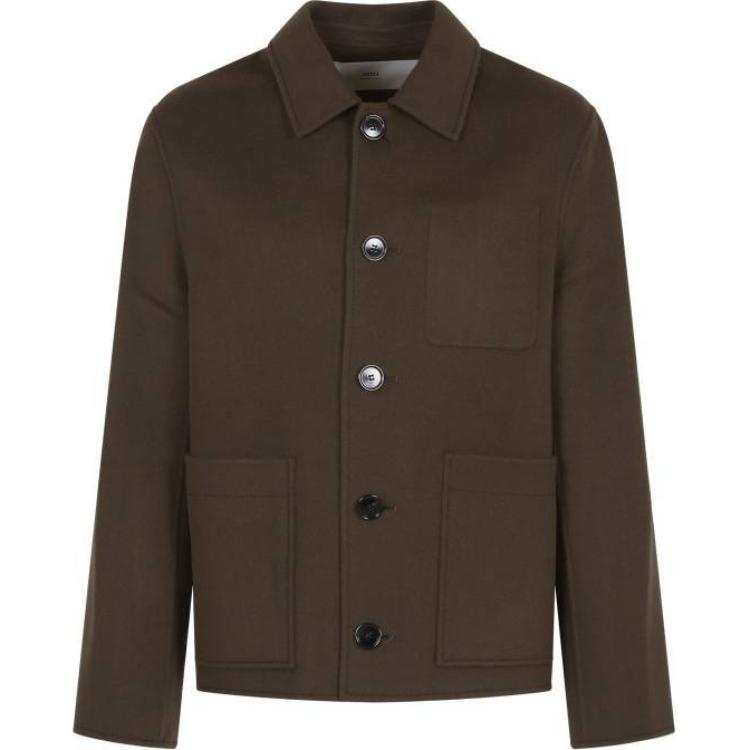 AMIPARIS Ami Paris Long Sleeved Button Up Jacket