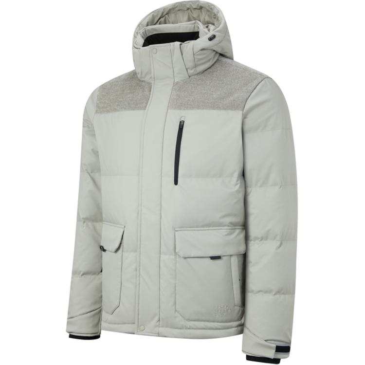 RAPIDO RAPIDO Down Jackets Men's Khaki Detachable Hood Moderate Other