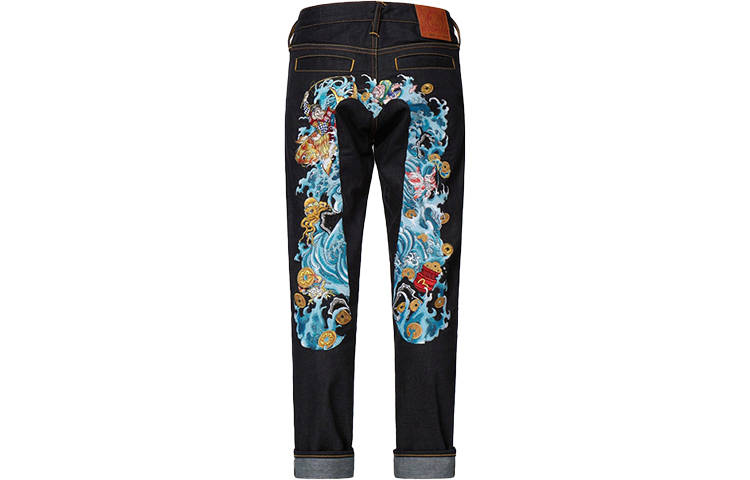 EVISU EVISU FW22 Jeans Men's Denim Blue