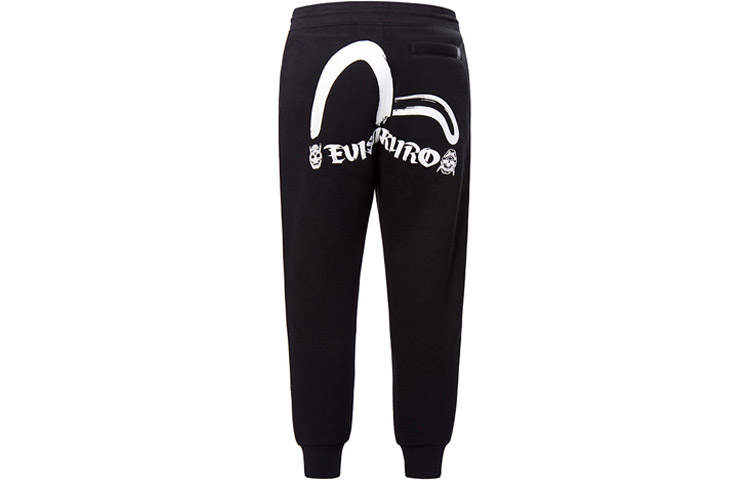 EVISU EVISU Casual Pants Standard Men's Black
