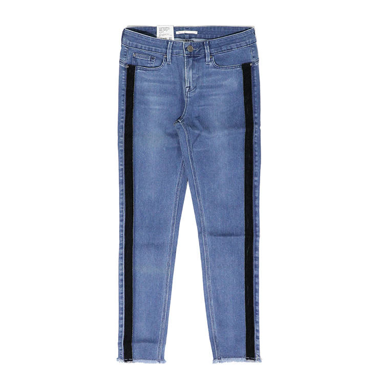 Lee Lee Jeans Unisex Blue Moderate Pencil Pants