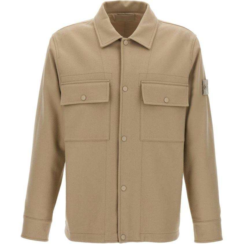 STONE ISLAND Jackets & Coats Men's Beige