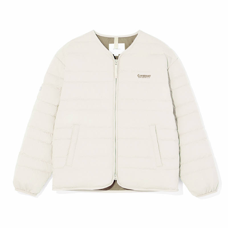 COVERNAT COVERNAT Down Jacket Unisex Ivory White