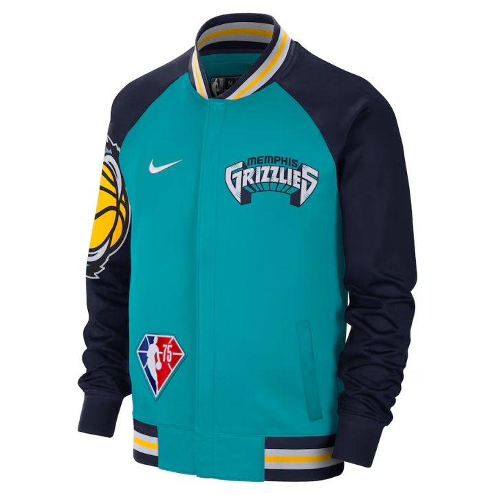 Nike Nike Memphis Grizzlies City Edition Showtime Jacket Unisex Turquoise