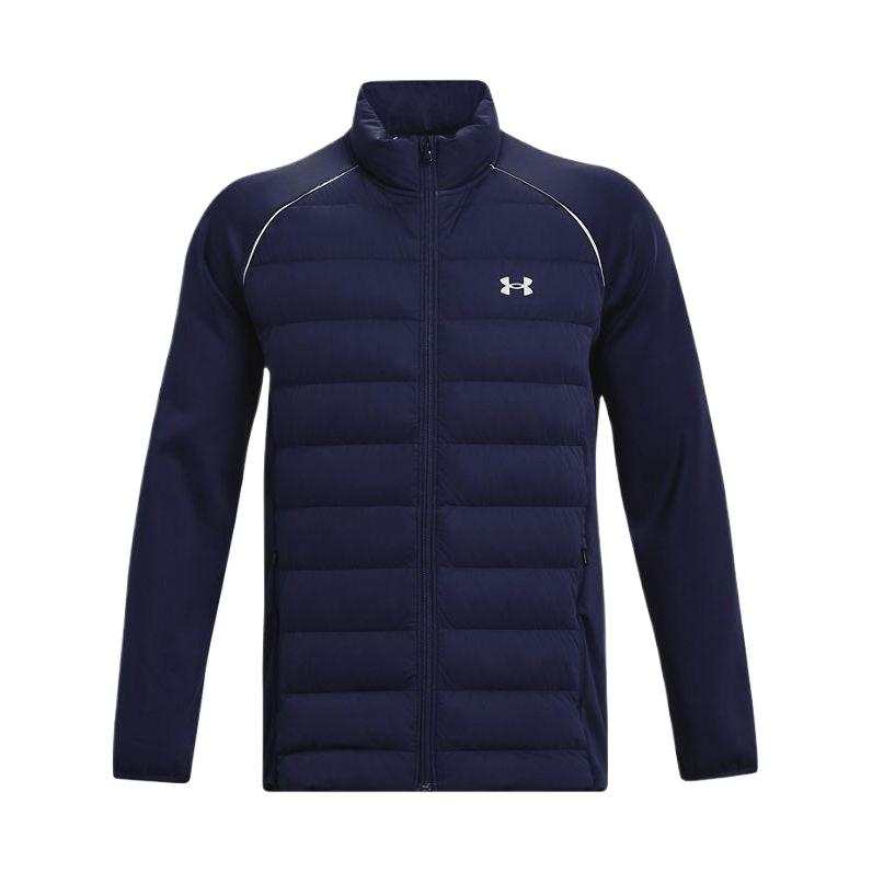 Under Armour Stretch Hybrid Down Jacket Men's Midnight Dark Blue