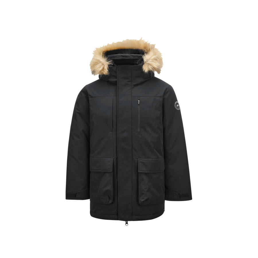 Skechers Skechers Down Jacket Unisex Carbon Black