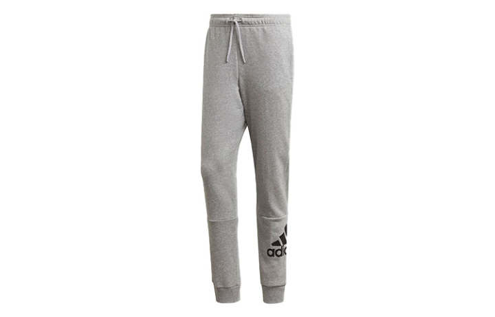 Adidas Adidas Knitted Sweatpants Men's Medium Heather Gray Moderate Cuffed Pants