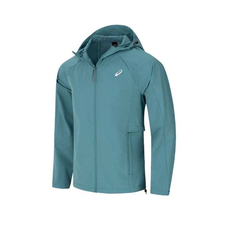 ASICS ASICS Jackets Men's Blue Hooded Moderate Other