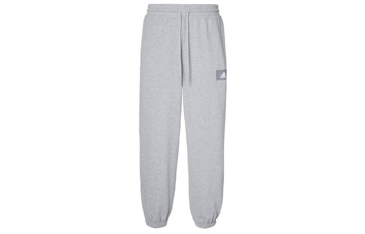 Adidas Adidas Knitted Sweatpants Men's Medium Heather Gray Moderate Cuffed Pants