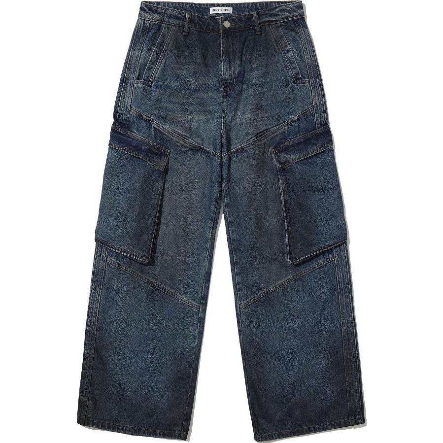 EGO FETCH FW24 Jeans Unisex Blue