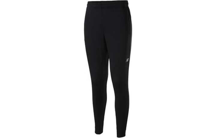 New Balance New Balance Knitted Sweatpants Unisex Black Moderate Slim Fit Pants