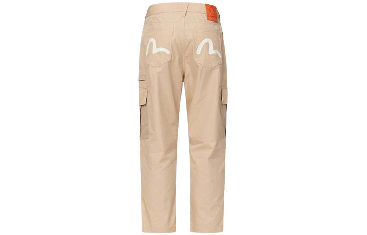 EVISU EVISU Casual Pants Men's Sand Apricot