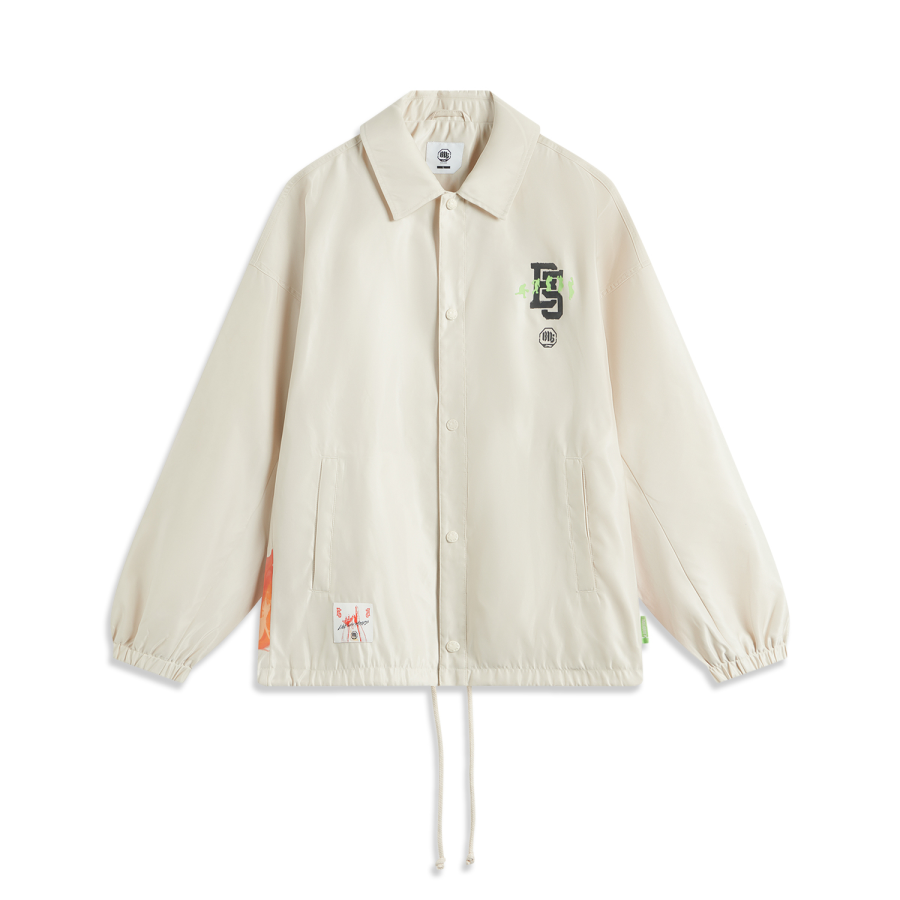 Li-Ning Li Ning Badfive Jackets & Coats Men's Sand Gravel Gray