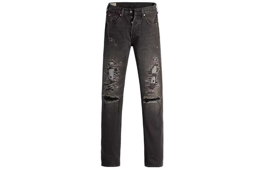 Levis Levis Jeans Men's Black Moderate Ripped Pants