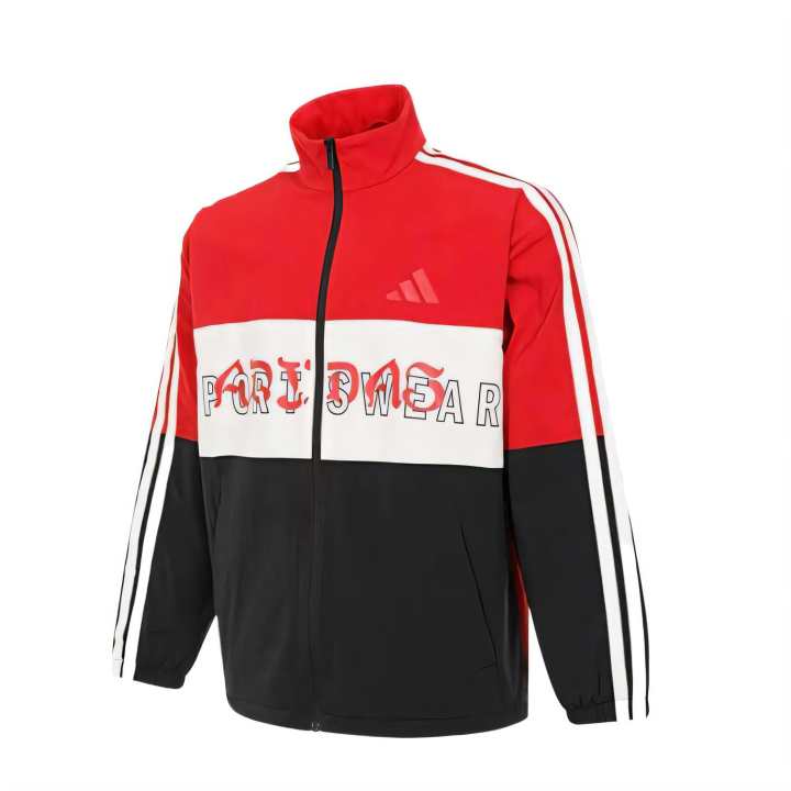 Adidas Adidas Jackets & Coats Unisex Red Black