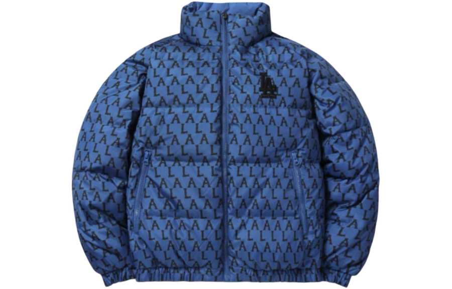 MLB MLB Old Flower Down Jacket Winter, Short Unisex Blue