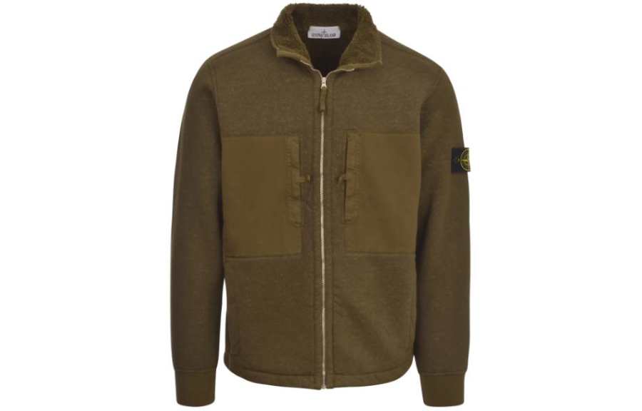 STONE ISLAND Jackets & Coats Men's Olive