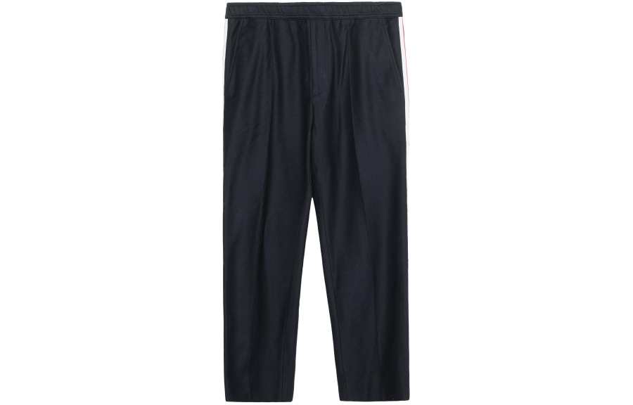 GUCCI Knitted Sweatpants Men's Dark Blue