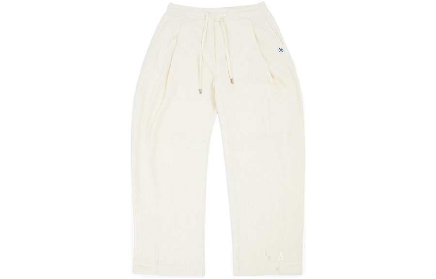 ADER ERROR ADER ERROR Knitted Sweatpants Men's White Moderate Straight Fit Pants
