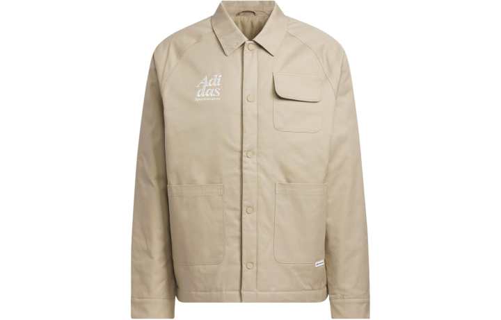 Adidas Adidas Small Logo Padded Jacket Jackets & Coats Men's Umber