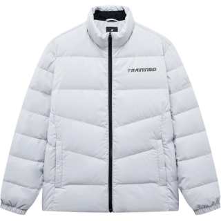 XTEP Variety Training Collection Down Jacket Men's Sky Edge Gray
