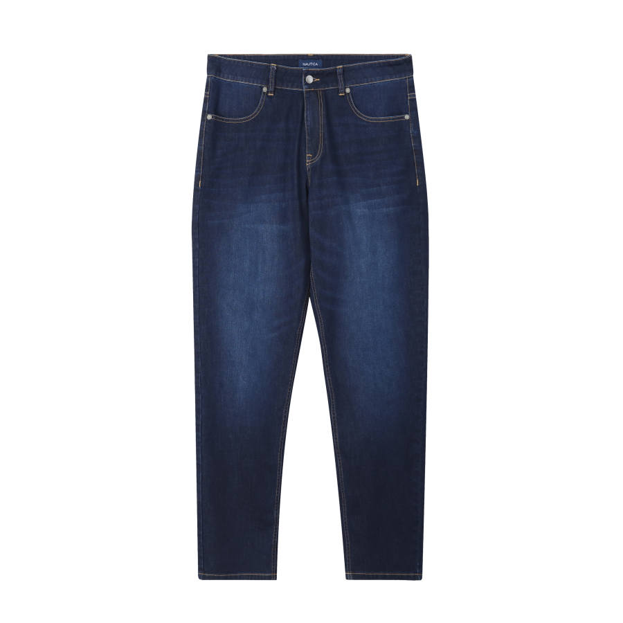 NAUTICA Jeans Men's Navy Blue 4NV Moderate Straight Fit Pants