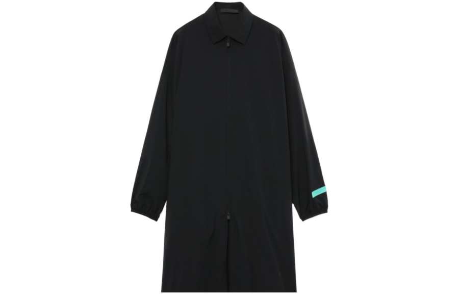 Fear Of God Essentials SS24 Drop2 Car Coat Trench Coat Men's Jet Black/Jet Black