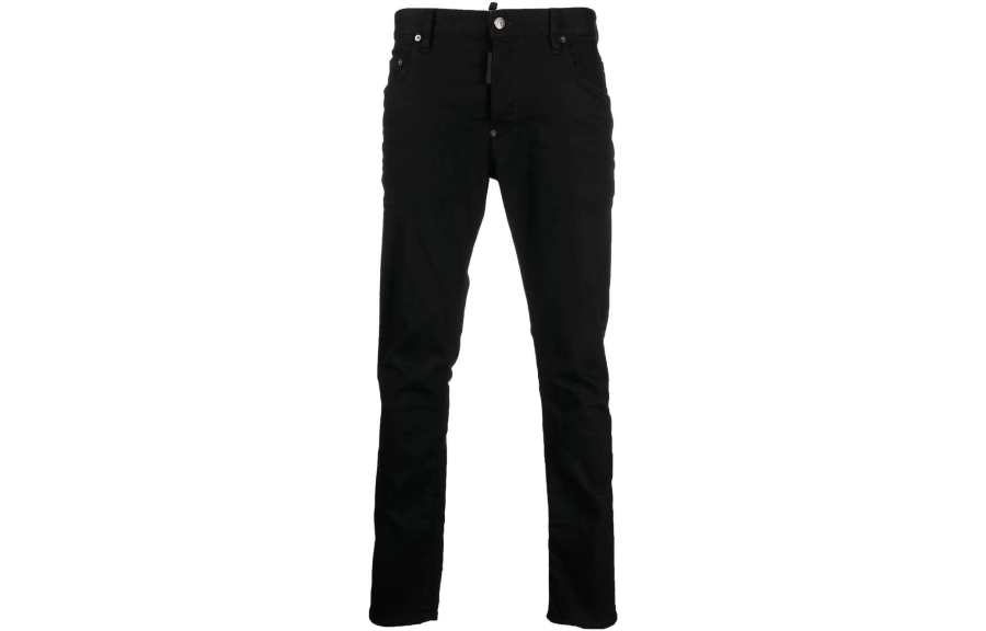 DSQUARED 2 Logo Patch Slim-Fit Jeans