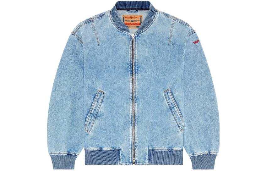 DIESEL Diesel D-Vinz denim bomber jacket