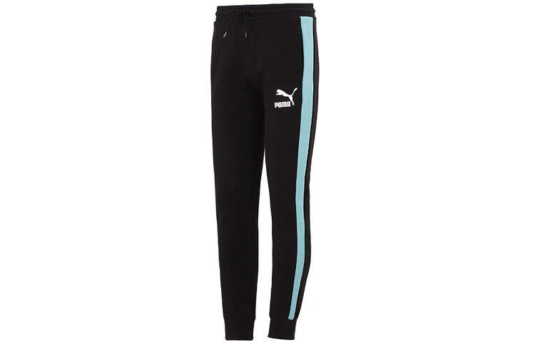PUMA T7 Knitted Sweatpants Men's Black