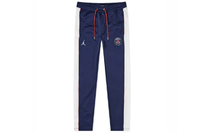 Jordan Jordan Knitted Sweatpants Men's Blue Moderate Cuffed Pants